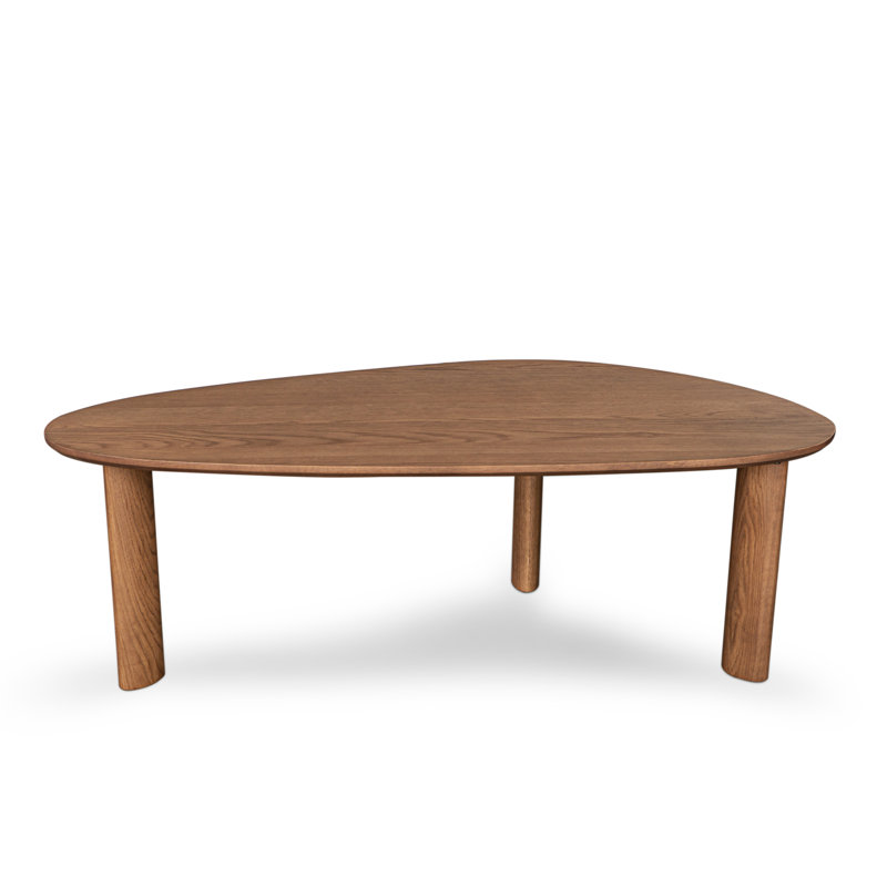 Jiona Oak Coffee Table - Cocoa Brown, Dark Brown