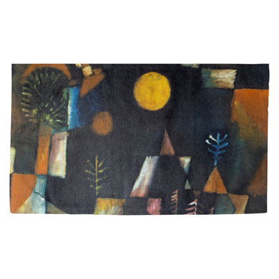 Tapis gris « Pleine lune » Maglio