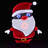 36.75" Outdoor Singing Santa