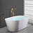 Classical Single-Handle Freestanding Bathtub Faucet With Hand Shower In-111704721