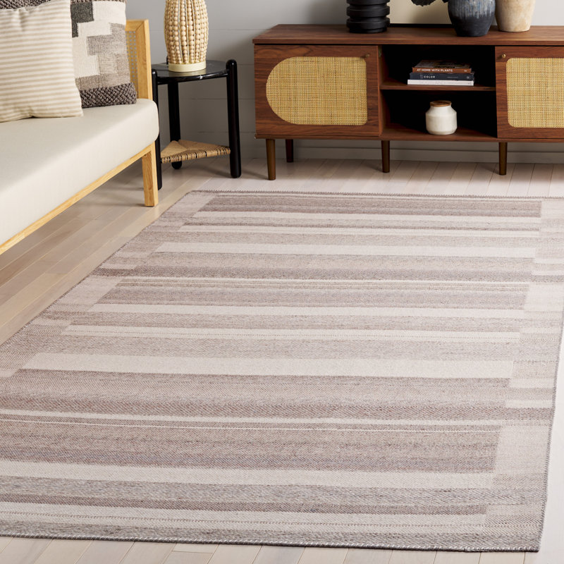 Abniel Performance Striped Rug, Rectangle 5' x 8'