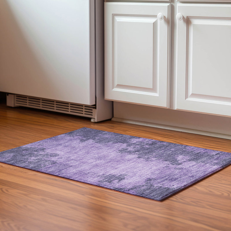Premium Machine Washable Mayfield AMF1913 Abstract Rug, Runner 2'3" x 7'6"