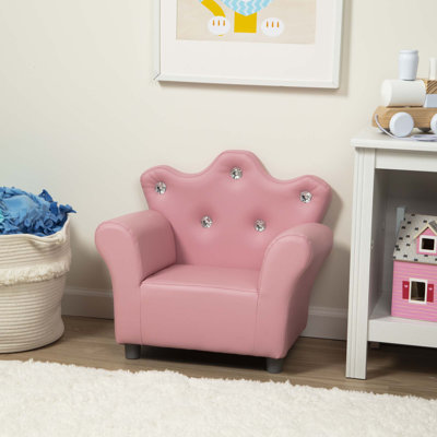 Fauteuil pour enfants couronne