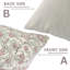 Housse de coussin imprimée à la main Fabividine - Coussin décoratif pour canapé et canapé, Jarul, rose-114976790