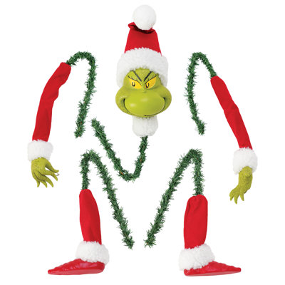 «Possible Dreams» Ensemble de 5 pièces pour sommet d'arbre Dr Seuss Grinch in a Cinch