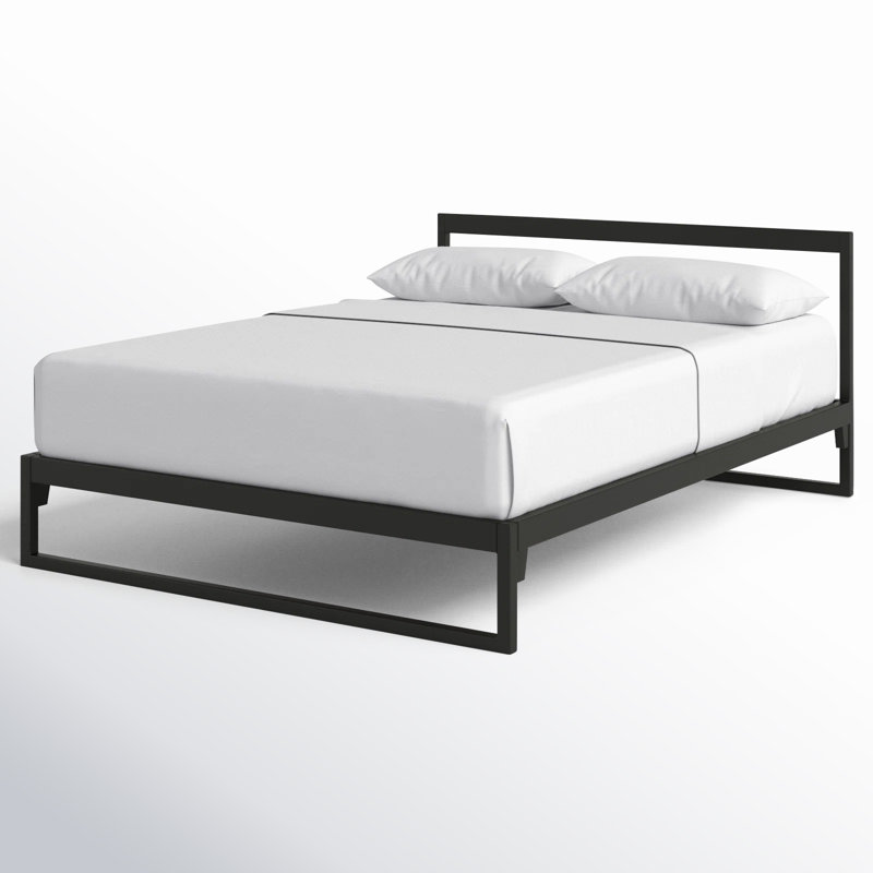 Aston Open-Frame Bed, Queen, Black