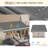 AECOJOY Manual Retraction Slope Patio Awning-60225511-96123778-110916808