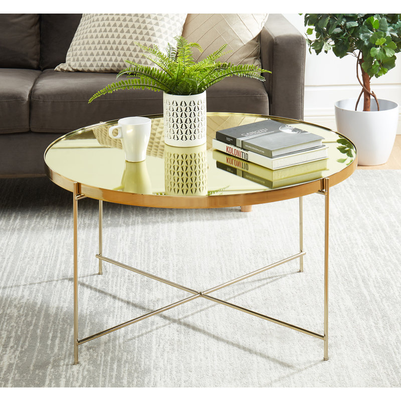 Table de bout cylindrique Ingwald, Vert
