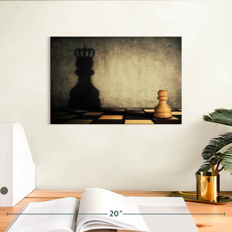 Senne Chess Pion King, H 8 po x l 12 po