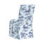 Red from Scalamandre Crafted by Cloth & Company Claremont Dining Chair in Pattern-89128534