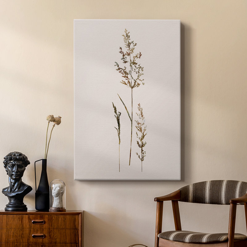 Tiges délicates II - galerie Cavas sur mesure, H 18 po x l 12 po