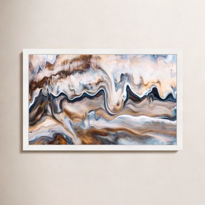 Copper and Blues Painting by Oliver Gal