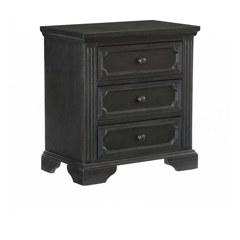 Table de chevet 3 tiroirs Traditional Design