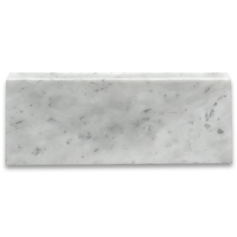 Carrara Trim Molding 5" x 12" Marble Floor Use Tile