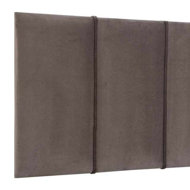 Ealing Upholstered Headboard, Kingsize (5'), Plush Mole, Velvet