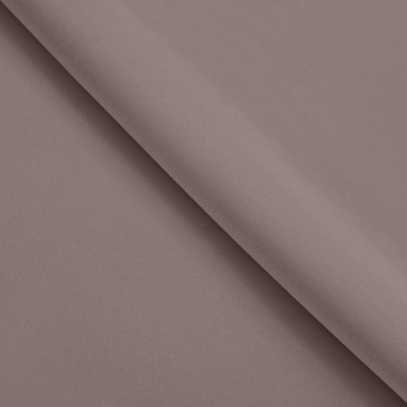 Paire de rideaux obscurcissant avec œillets Millendon, L 42 po x L 96 po, Taupe