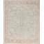 Hand-Knotted High-Quality Green and Red Area Rug