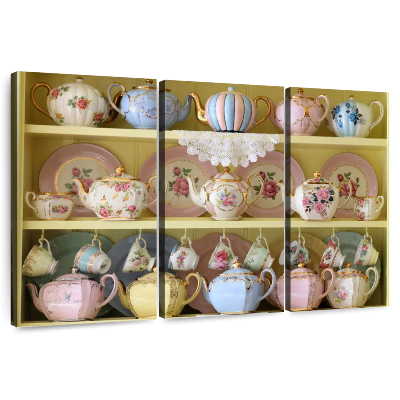 Senne Teaware Collection, 24" H x 38" W