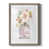 Toile avec cadre gris