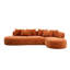 Canapé modulaire surdimensionné en L 134,63 po-1062933336