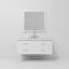 Ensemble de meuble-lavabo simple l 48 po x P 22 po, miroir 43 po et robinet chromé Castor-112863592-104783209