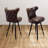 Button Tufted Cowboy Swivel Bar Stool-117321623