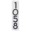 Floating Modern 3" Number Vertical Address Plaque (4 Digits)-435911200-435905851-435907216