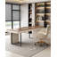 Bureau moderne en bois massif minimaliste-30751620