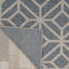 Tapis d'intérieur / extérieur bleu / gris / ivoire Pissouri-833604643