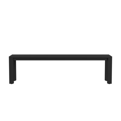 Berala Dining Bench in Whistler Black