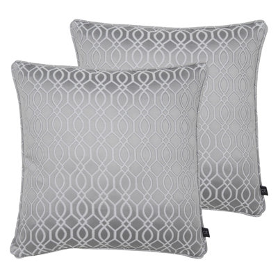 Geometric Square Cushion