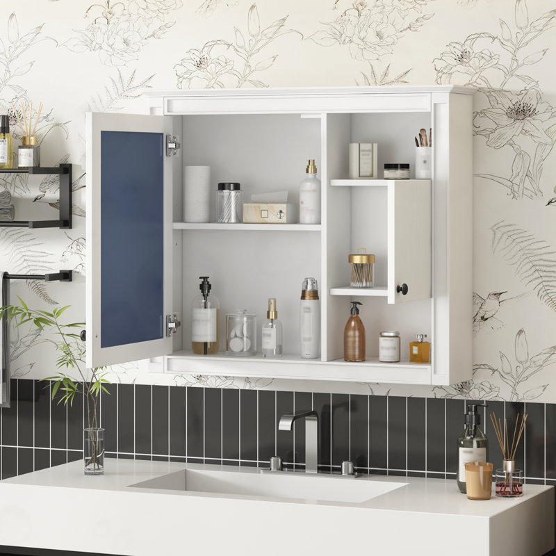 Armoire murale moderne avec miroir