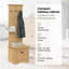 Hall Tree 50cm Wide