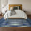 Tapis bleu marine de qualité supérieure lavable à la machine Prisco-1945861976