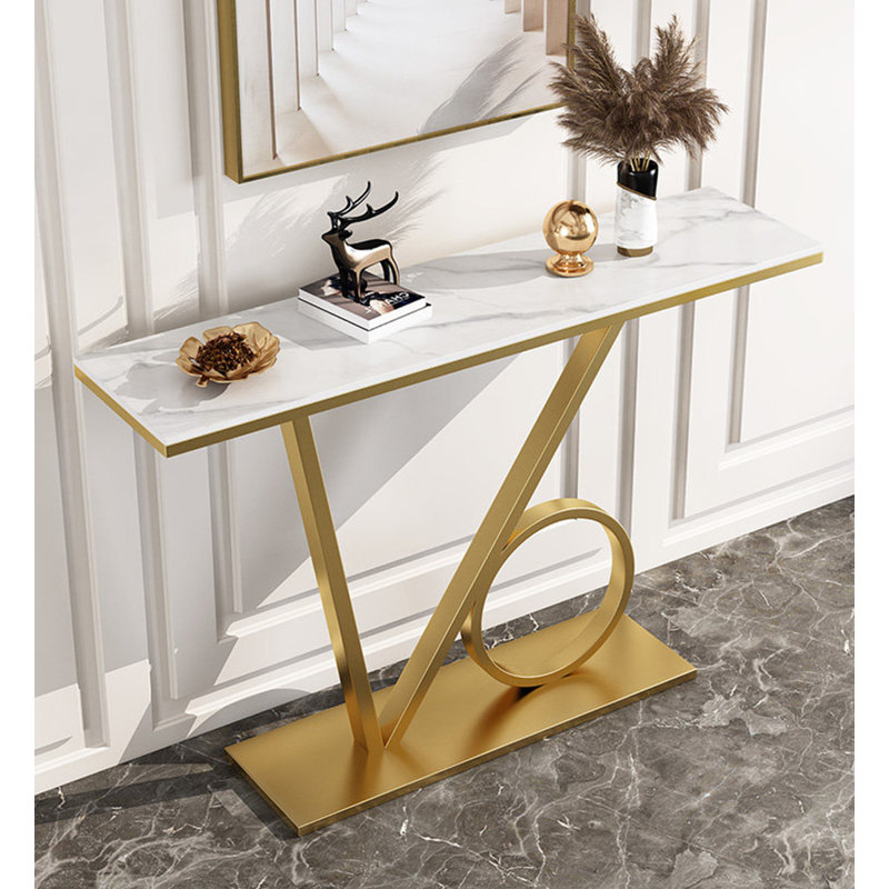Canapé d'entrée en marbre fritté Marble, White