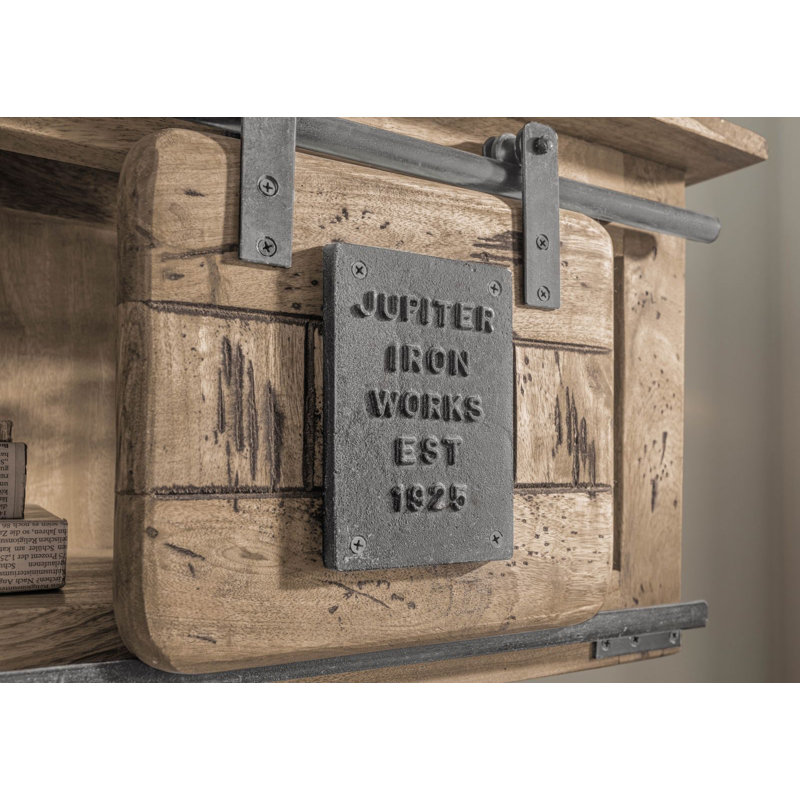Railway Floating Shelf, Beige