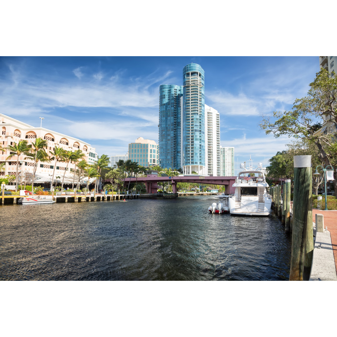 Fort Lauderdale Skyline - Leinwandbild