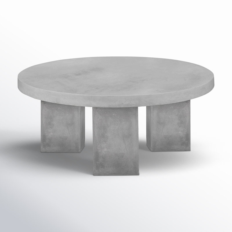 Maximus Coffee Table, 16" H x 35" L x 35" W, Gray