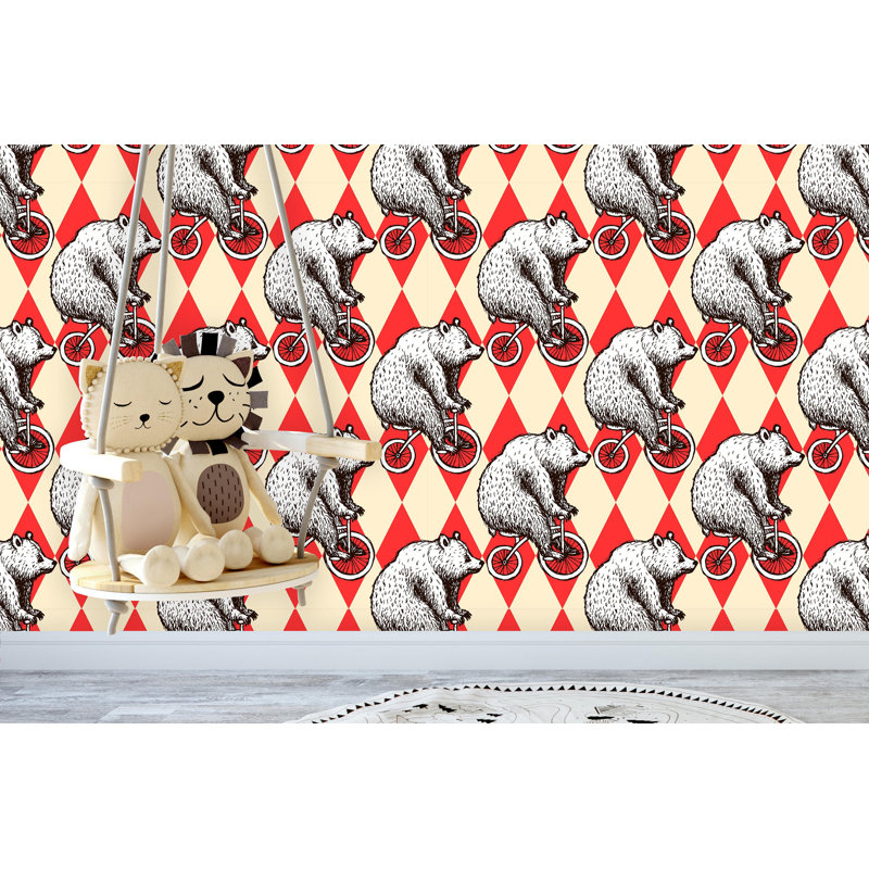 Rouleau de papier peint pelez et collez L 10 pi x 25 po Barnard