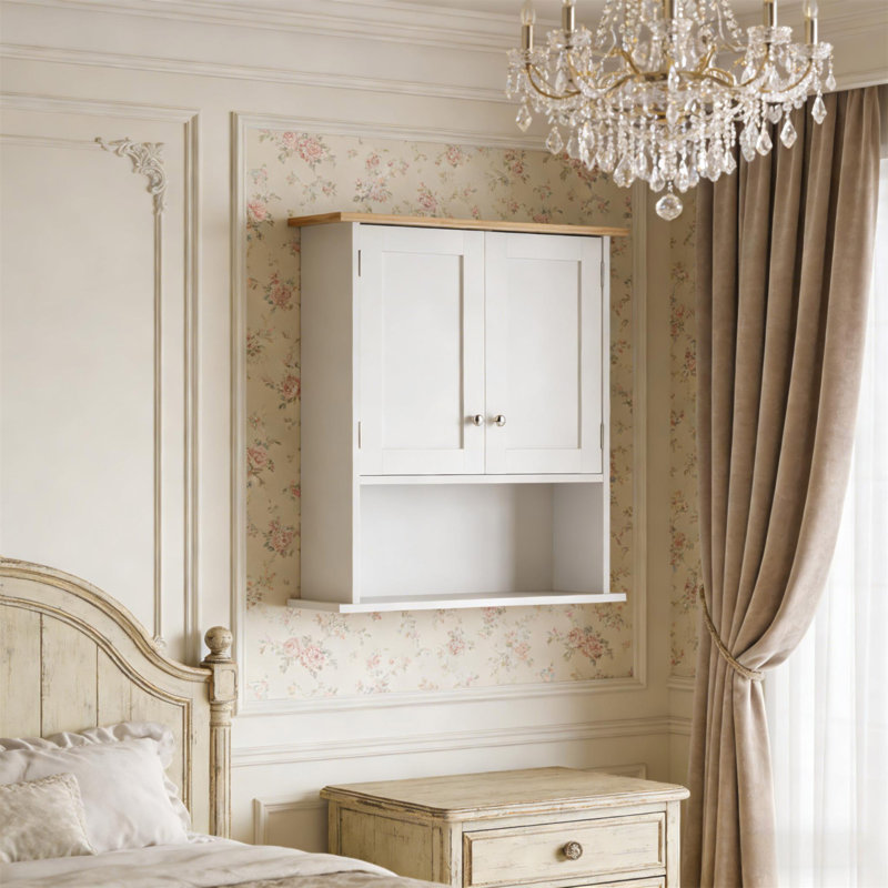 Armoire de rangement murale robuste, armoire murale chic