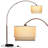 Black Arched Floor Lamp-2006500735