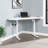 Kyley Adjustable Corner Metal Base Standing Desk