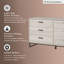 Commode double l 59 po Manuel