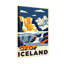 Paysages pittoresques et urbains Islande avec voiture et cascade-642677894