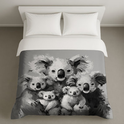 Koala Family Painting Duvet Covers