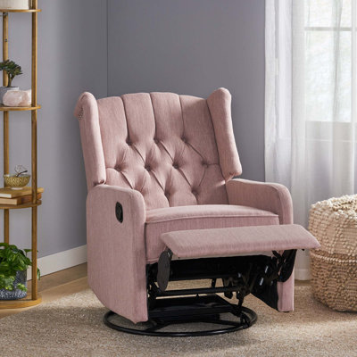 Fauteuil inclinable manuel polyvalent avec design intemporel et fonction pivotante