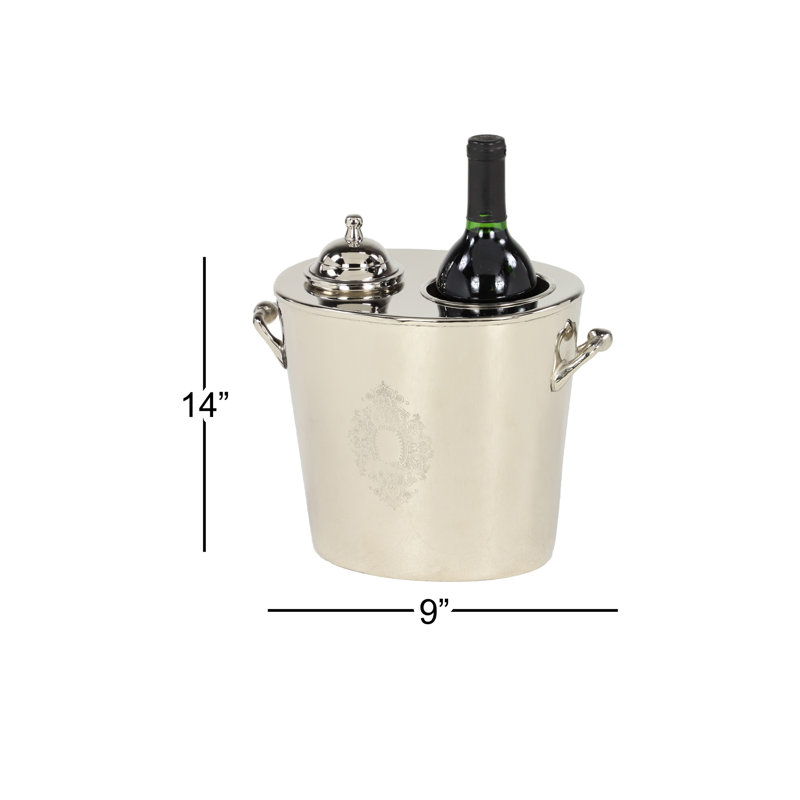 Refroidisseur de vin en métal ovale Ady