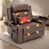 Light Brown Faux Leather selected