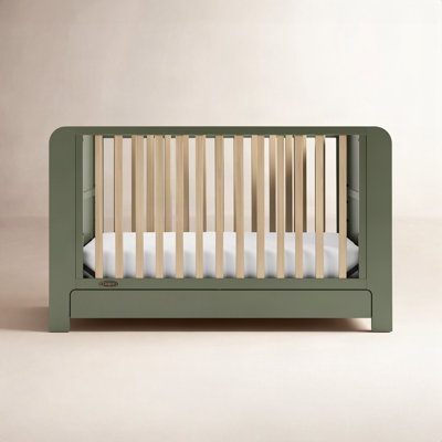 Graco Read-with-Me 4-in-1 Convertible Crib with Drawer and Removable Bookshelves