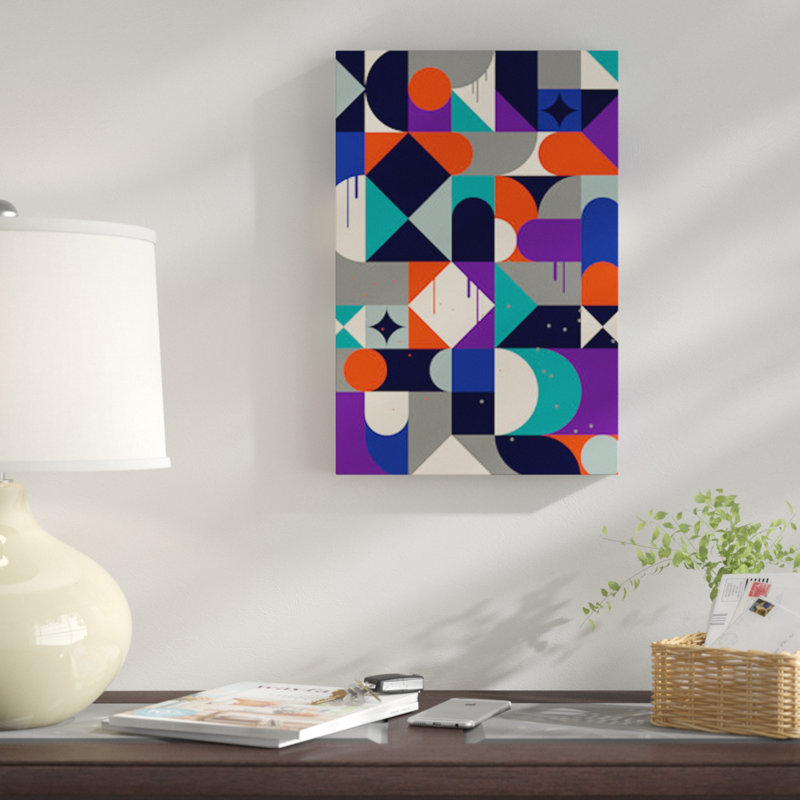 « reno », impression sur toile, H 12 po x l 8 po x P 0,75 po, Toile tendue, Pas de tapis